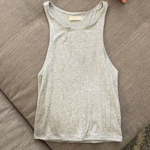 Grey Crop Tank